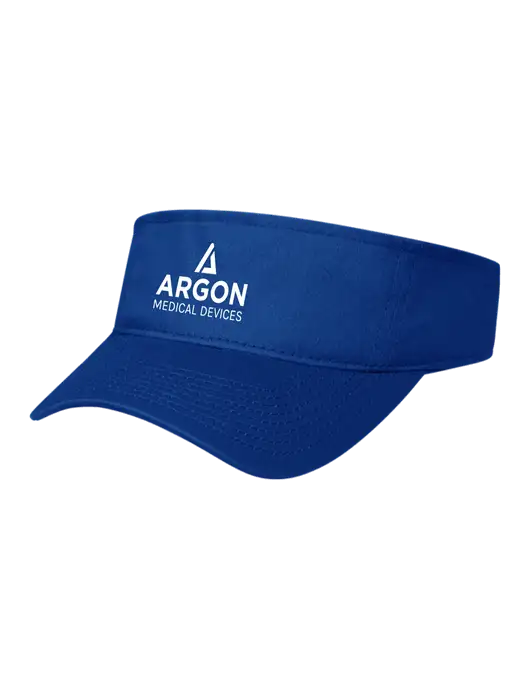 Royal Cap Visor w/Argon Medical Devices Logo
