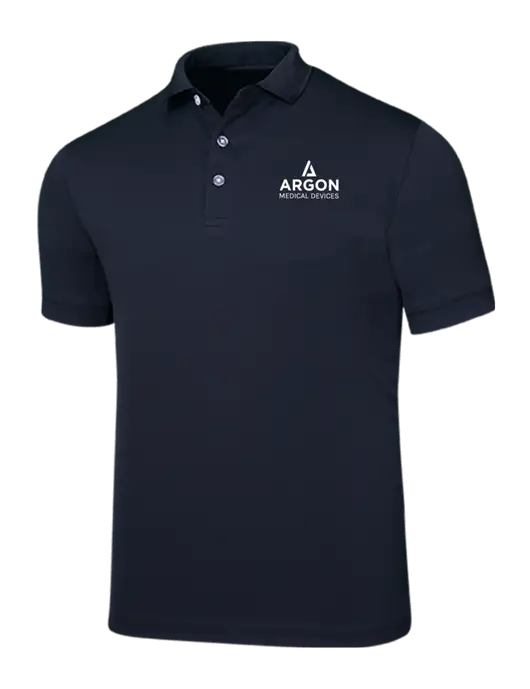 Callaway Ottoman Navy Polo w/Argon Medical Devices Logo