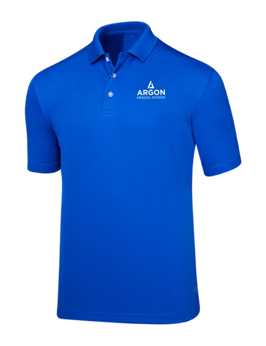 Callaway Core Royal Blue Performance Polo w/Argon Medical Devices Logo