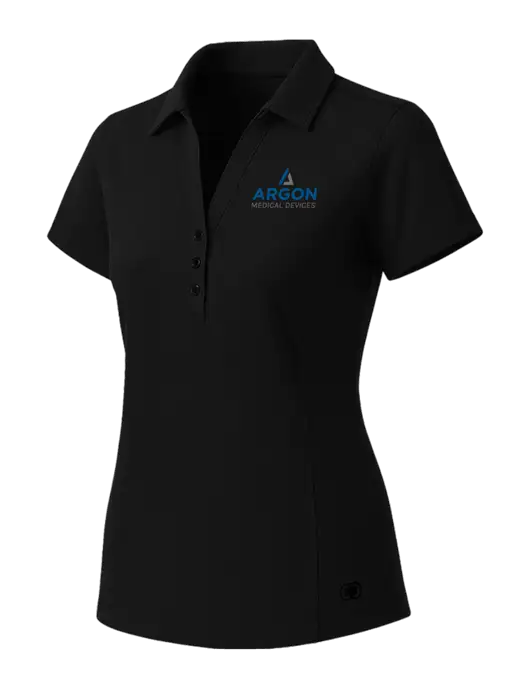 OGIO Womens Blacktop ONYX Polo w/Argon Medical Devices Logo