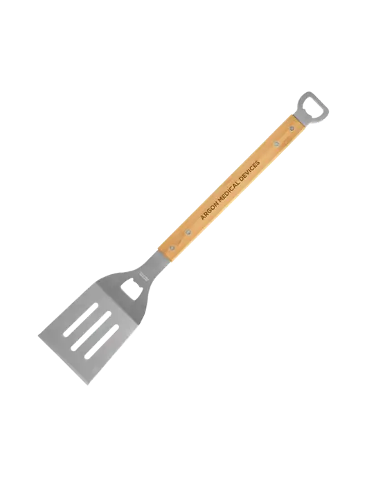 Bamboo BBQ Spatula w/Argon Medical Devices Logo