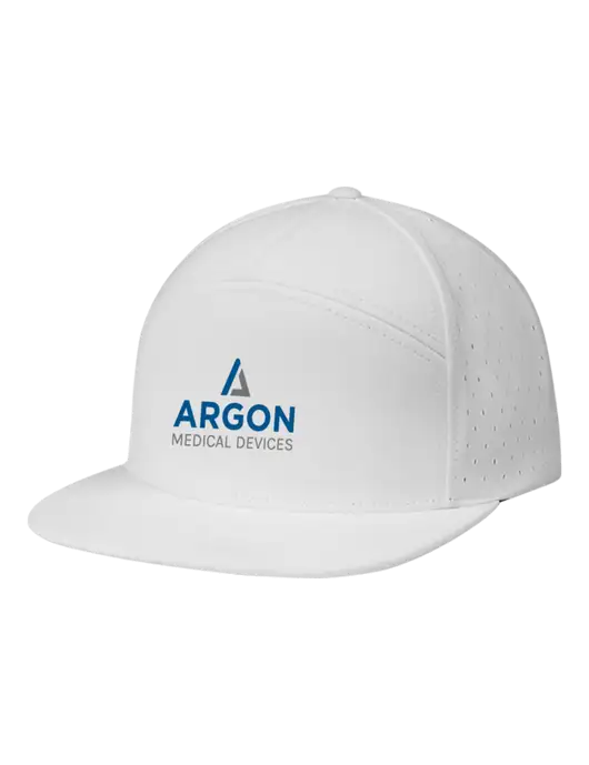 Richardson White Cannon Cap w/Argon Medical Devices Logo