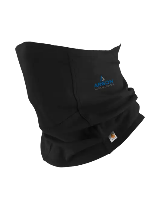 Carhartt Black Cotton Blend Filter Pocket Gaiter w/Argon Medical Devices Logo