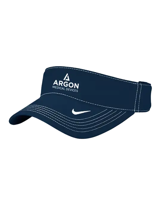 Nike Navy Dri-FIT Ace Visor w/Argon Medical Devices Logo
